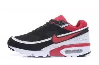 nike air max classic bw unisexe red logo black